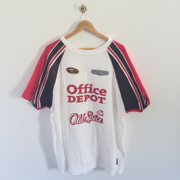 NASCAR Tony Stewart #14 Old Spice/Office Depot Tshirt Size XL - Picture 2 of 6